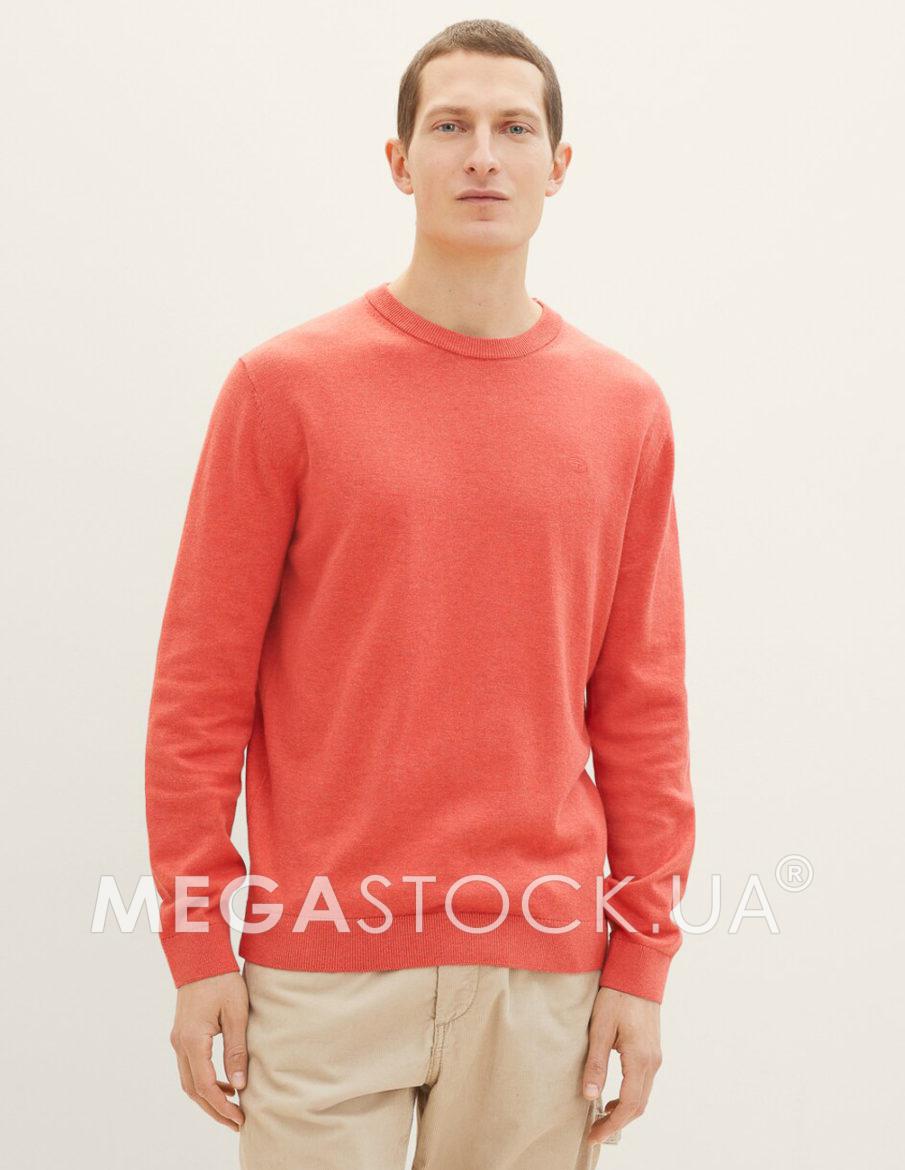 Светр Tom Tailor М0134343 (1039805) колір червоний