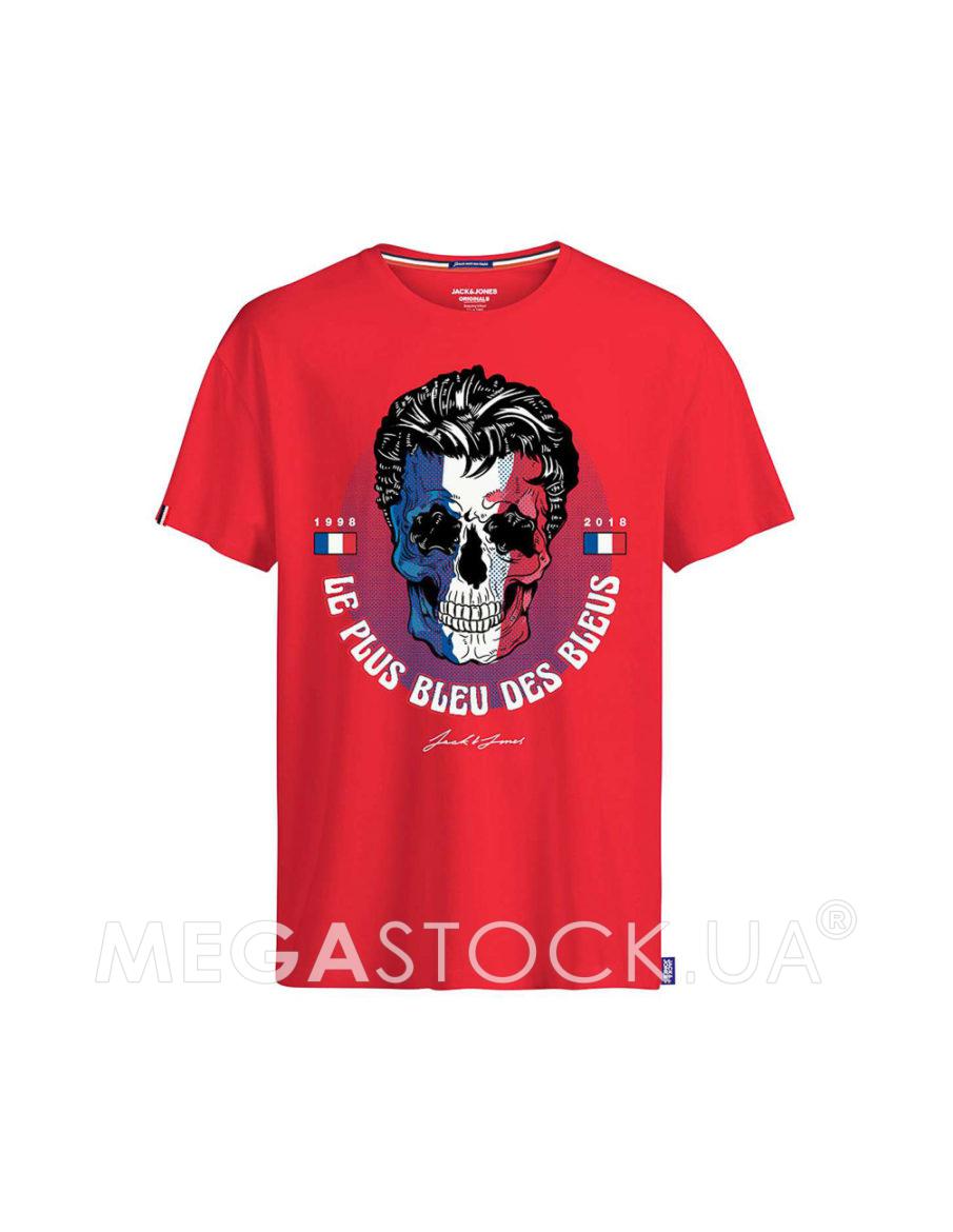 Футболка JACK&JONES М0135525 (12228809) колір червоний