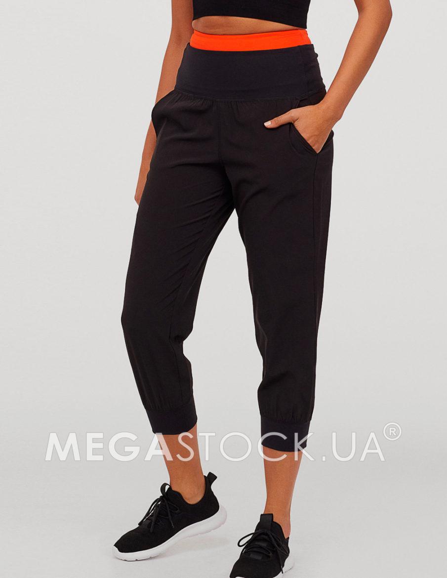 Штани спорт H&M Ж1117015 (08500401) колір чорний