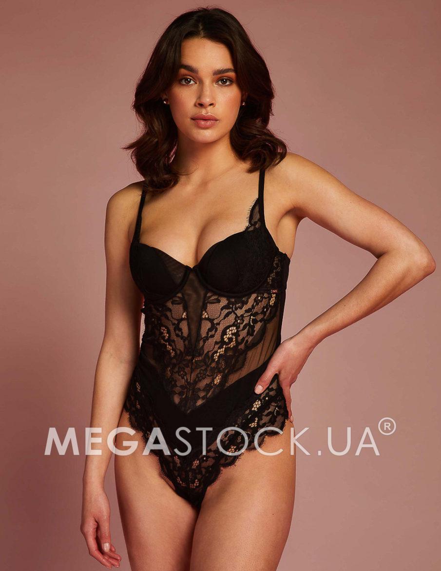 Боді hunkemoller ЖБ004690 (19850401 17134401) колір чорний